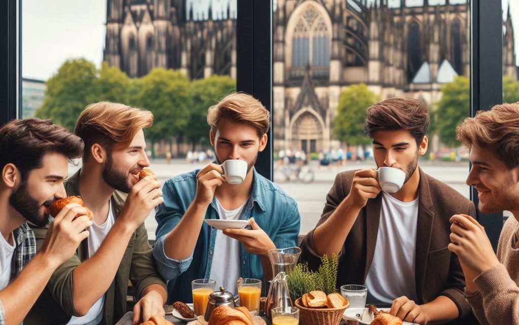 Eine kleine Auszeit: Frühstück in Köln für junge Männer