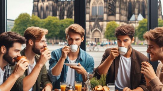 Eine kleine Auszeit: Frühstück in Köln für junge Männer